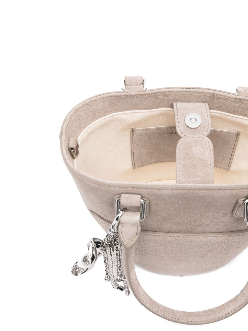 Self-portrait Bags Grey Outer: Calf Leather