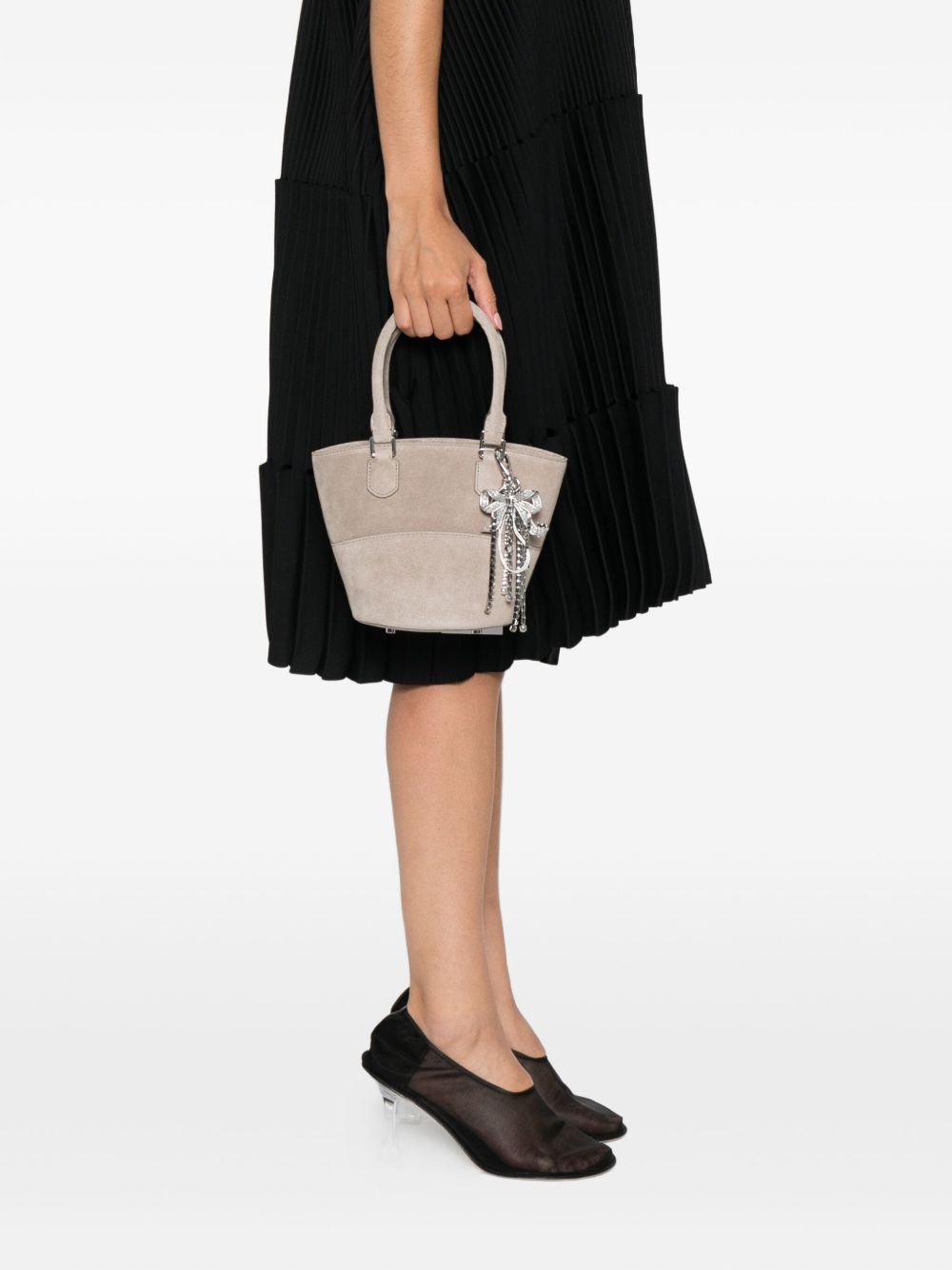 Self-portrait Bags Grey Outer: Calf Leather