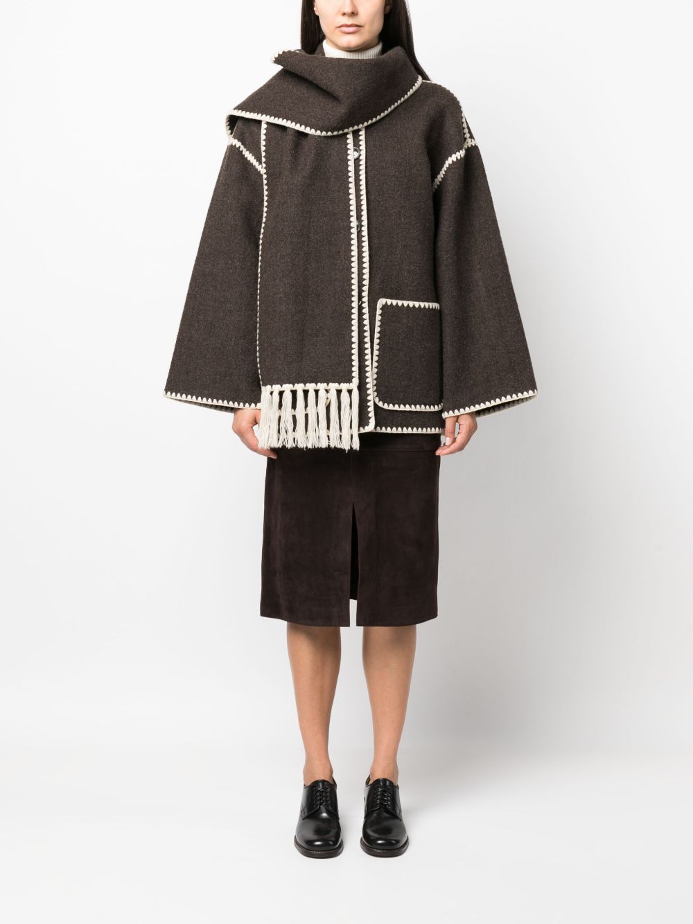 Toteme Pre Jackets Brown Wool Rws