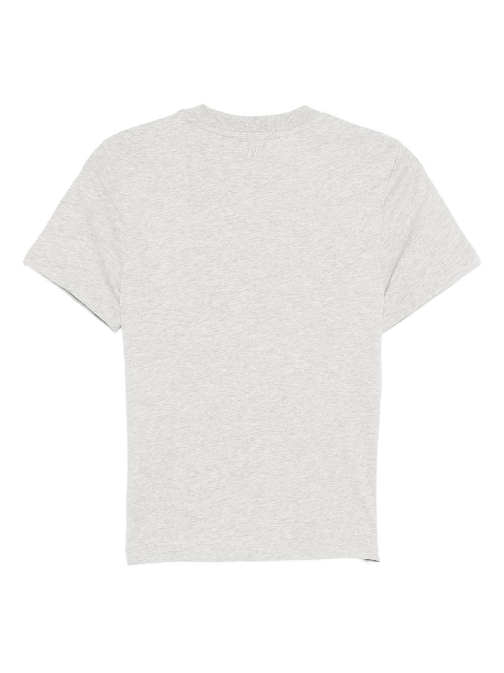 Ami Paris T-Shirts And Polos Light Grey Cotton