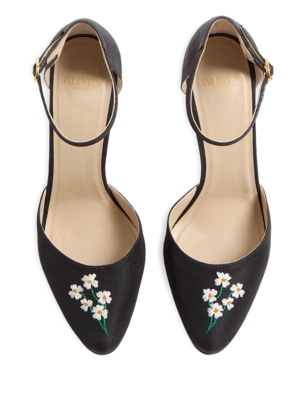 Valentino Garavani With Heel Black Outer: Silk