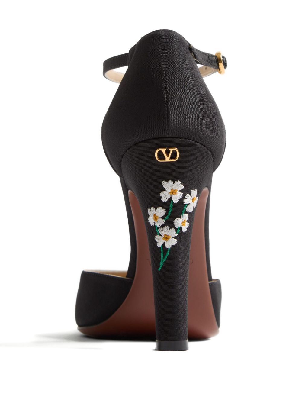 Valentino Garavani With Heel Black Outer: Silk