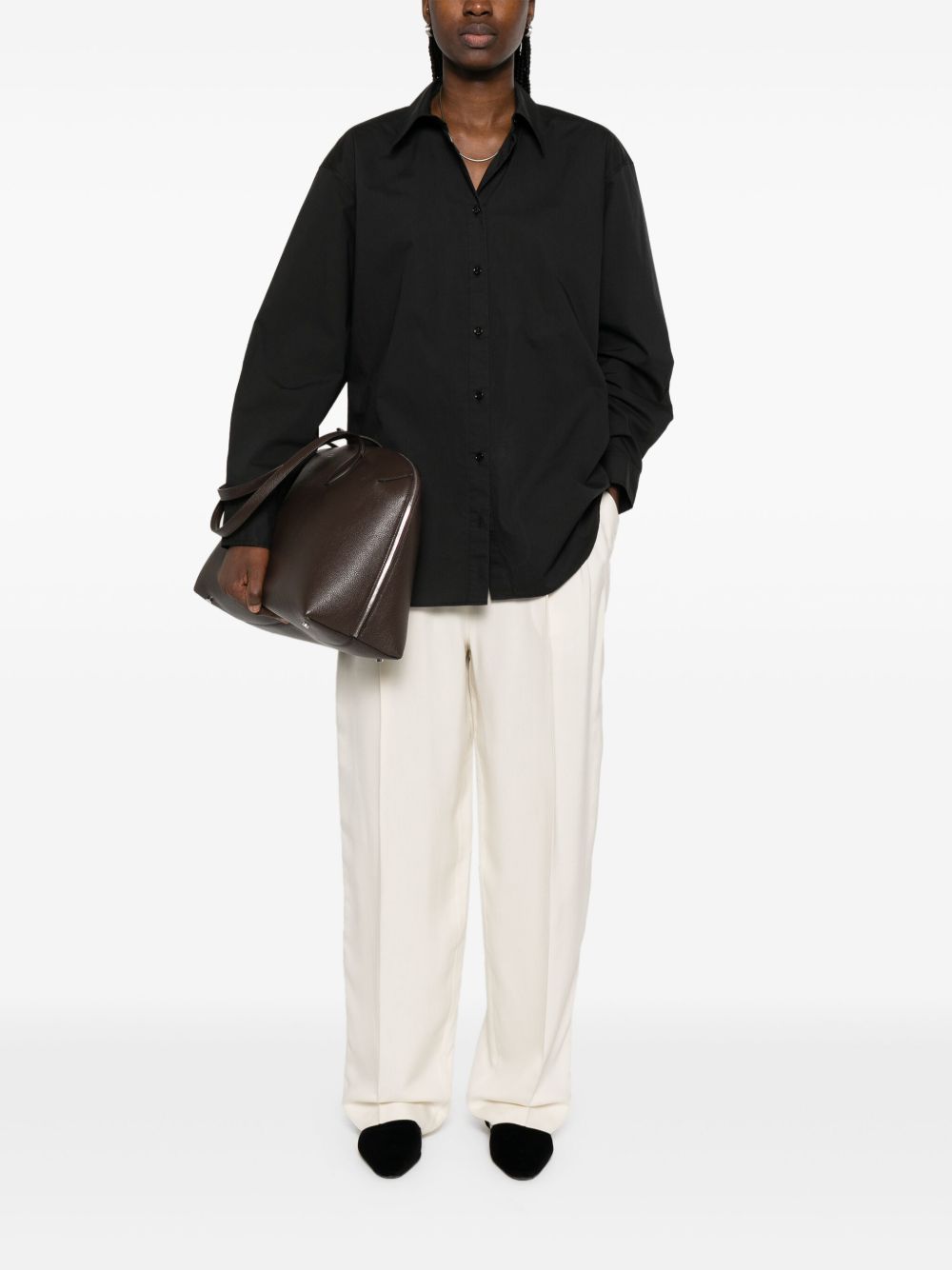 Toteme Pre Shirts Black Cotton