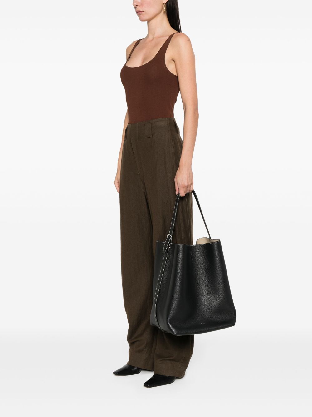 Toteme Pre Bags Black Cow Leather