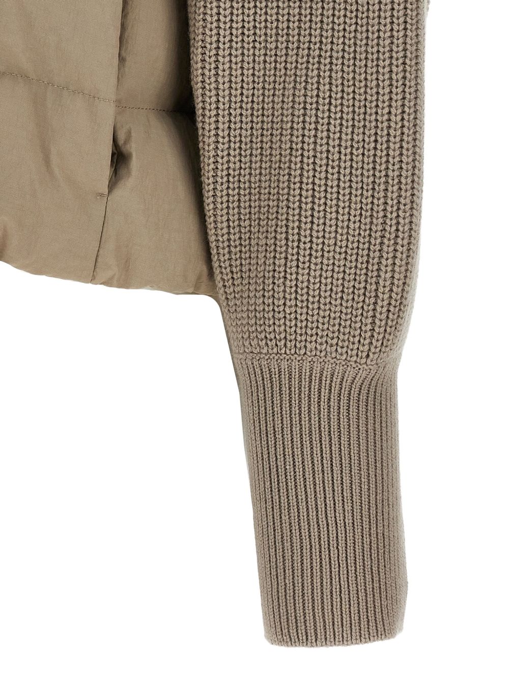 Brunello Cucinelli Coats Beige Polyamide