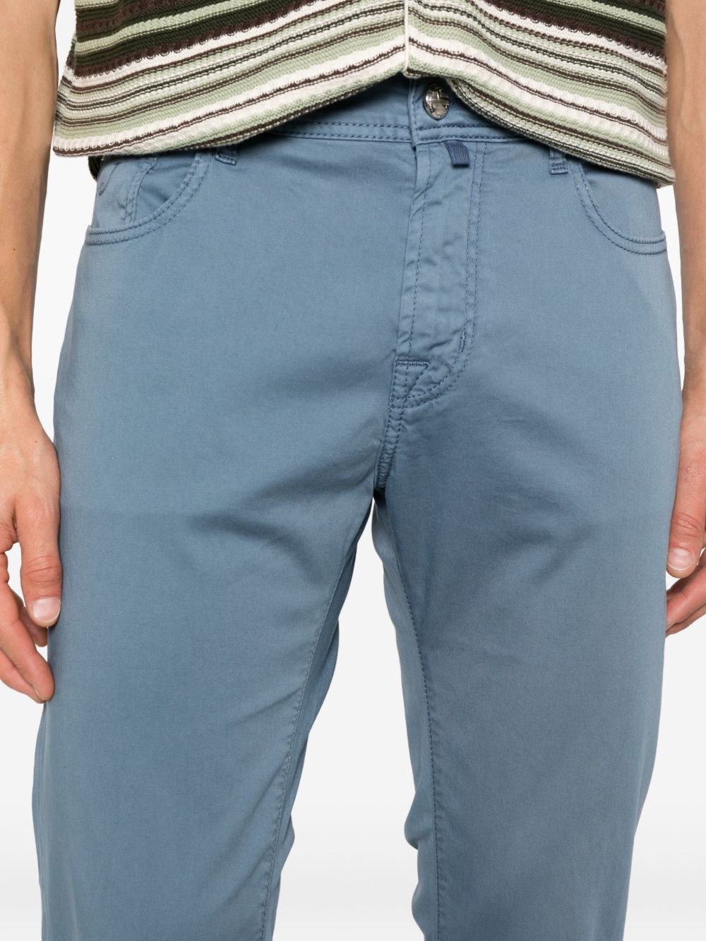 Jacob Cohen Jeans Clear Blue Cotton