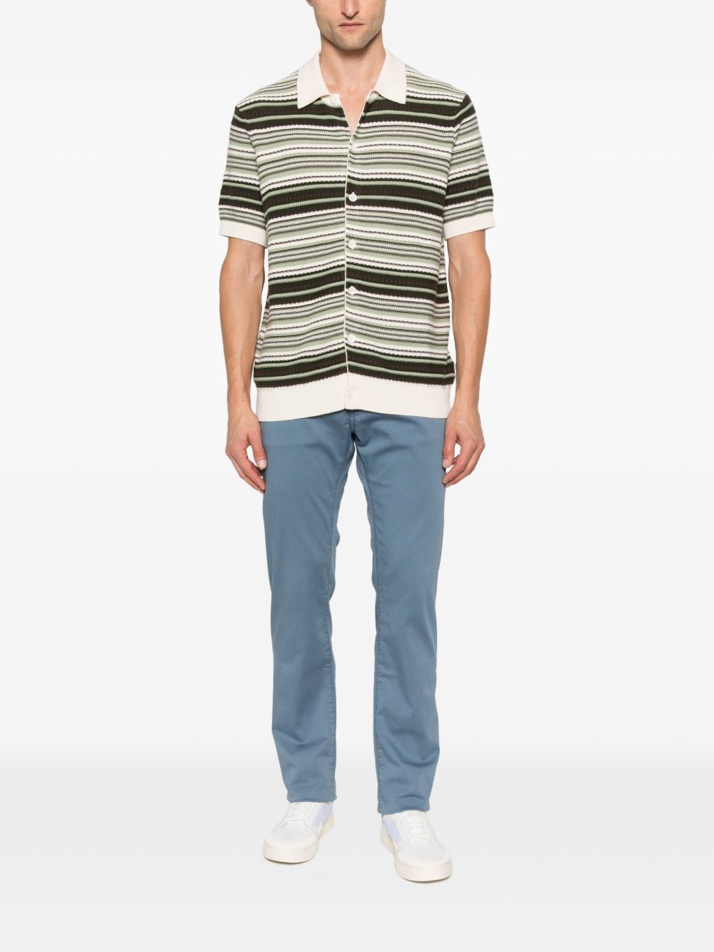Jacob Cohen Jeans Clear Blue Cotton