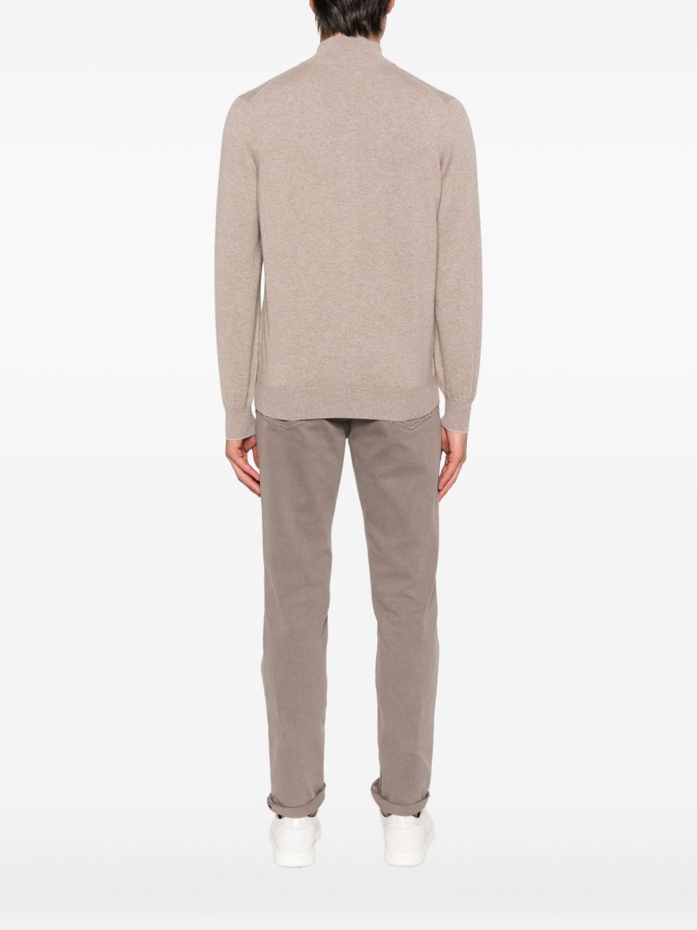 Brunello Cucinelli Sweaters Beige Cashmere