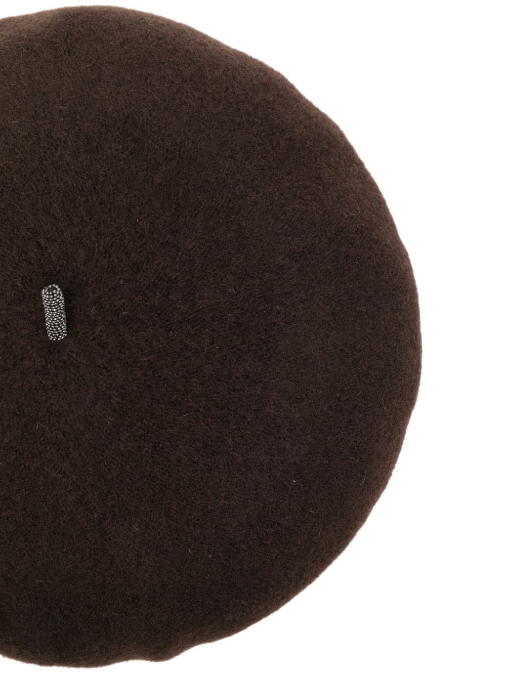 Brunello Cucinelli Hats Marrone Scuro Wool