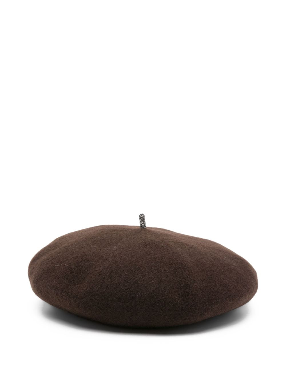 Brunello Cucinelli Hats Marrone Scuro Wool