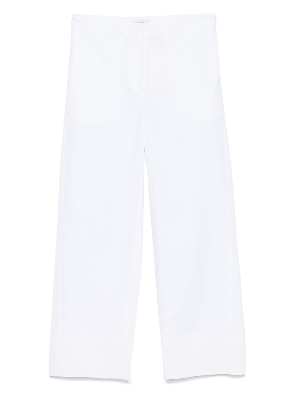 Toteme Pre Trousers White Cotton Organic