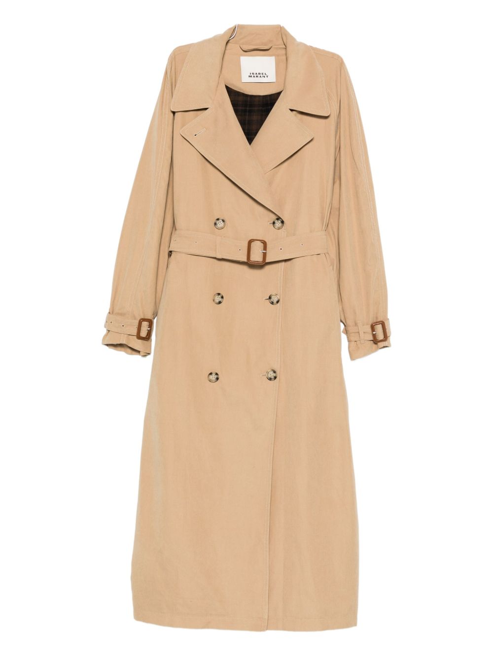 Isabel Marant Coats Beige Outer: Recycled Polyester
