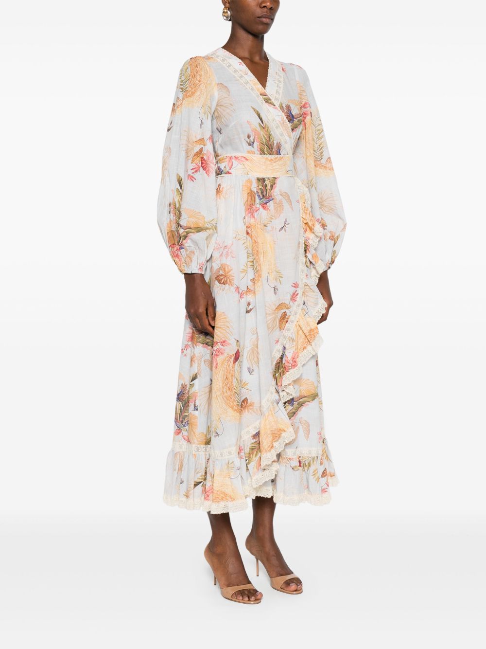 Zimmermann Dresses Clear Blue Cotton