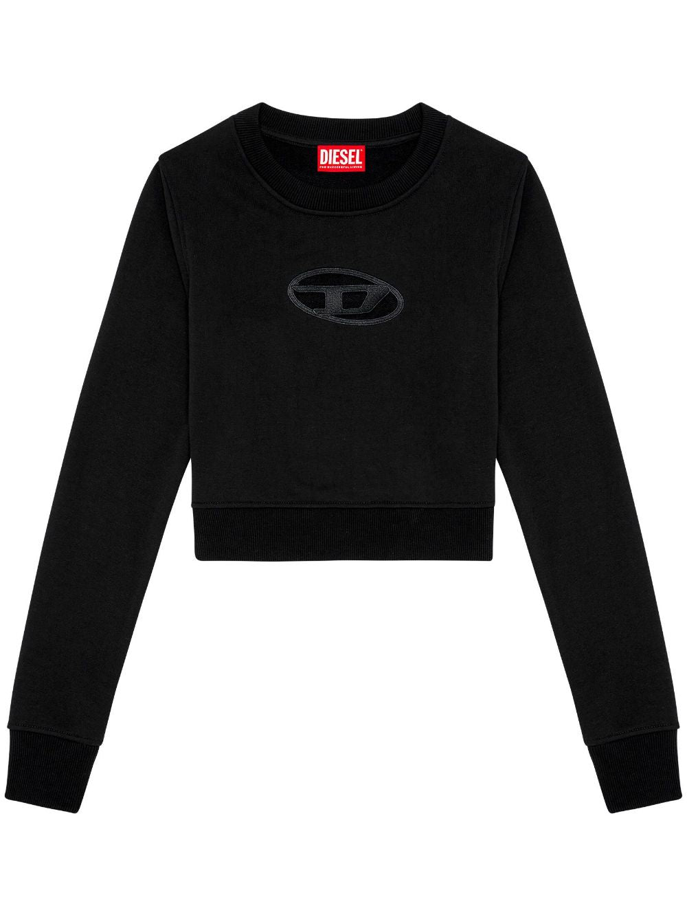 Diesel Sweaters Black Cotone