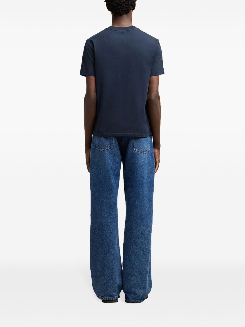 Ami Paris T-Shirts And Polos Blue