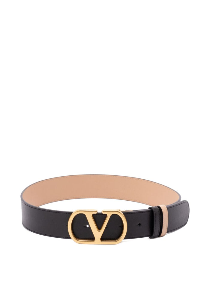 Valentino Garavani Belts Pink Calf Leather