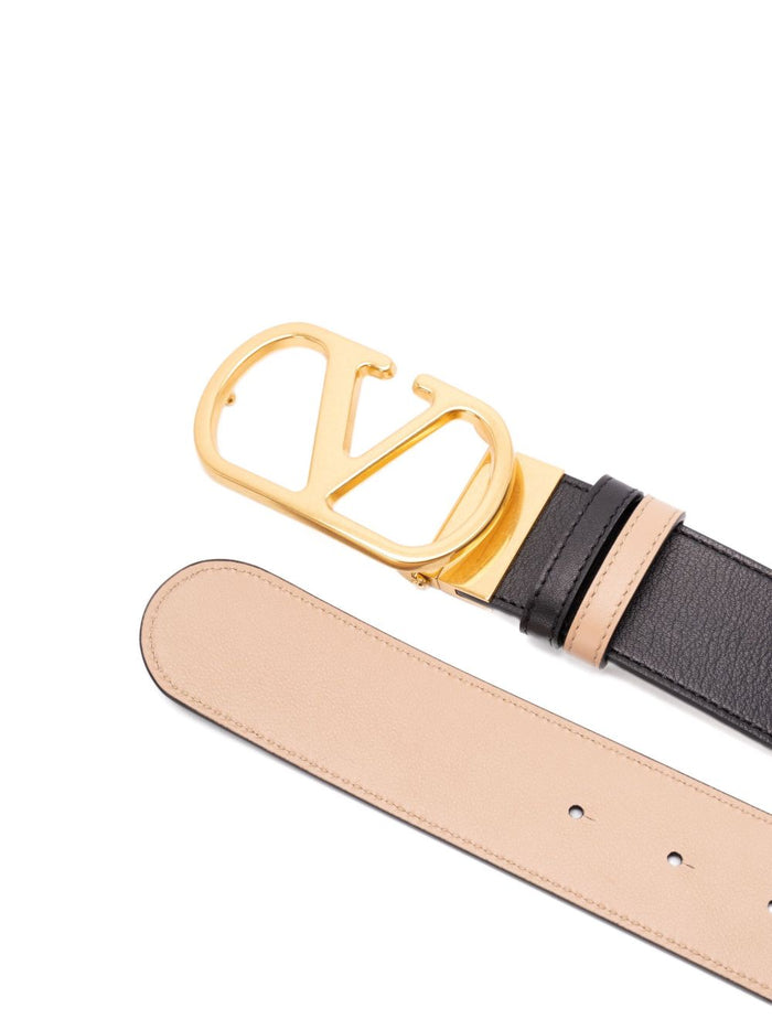 Valentino Garavani Belts Pink Calf Leather