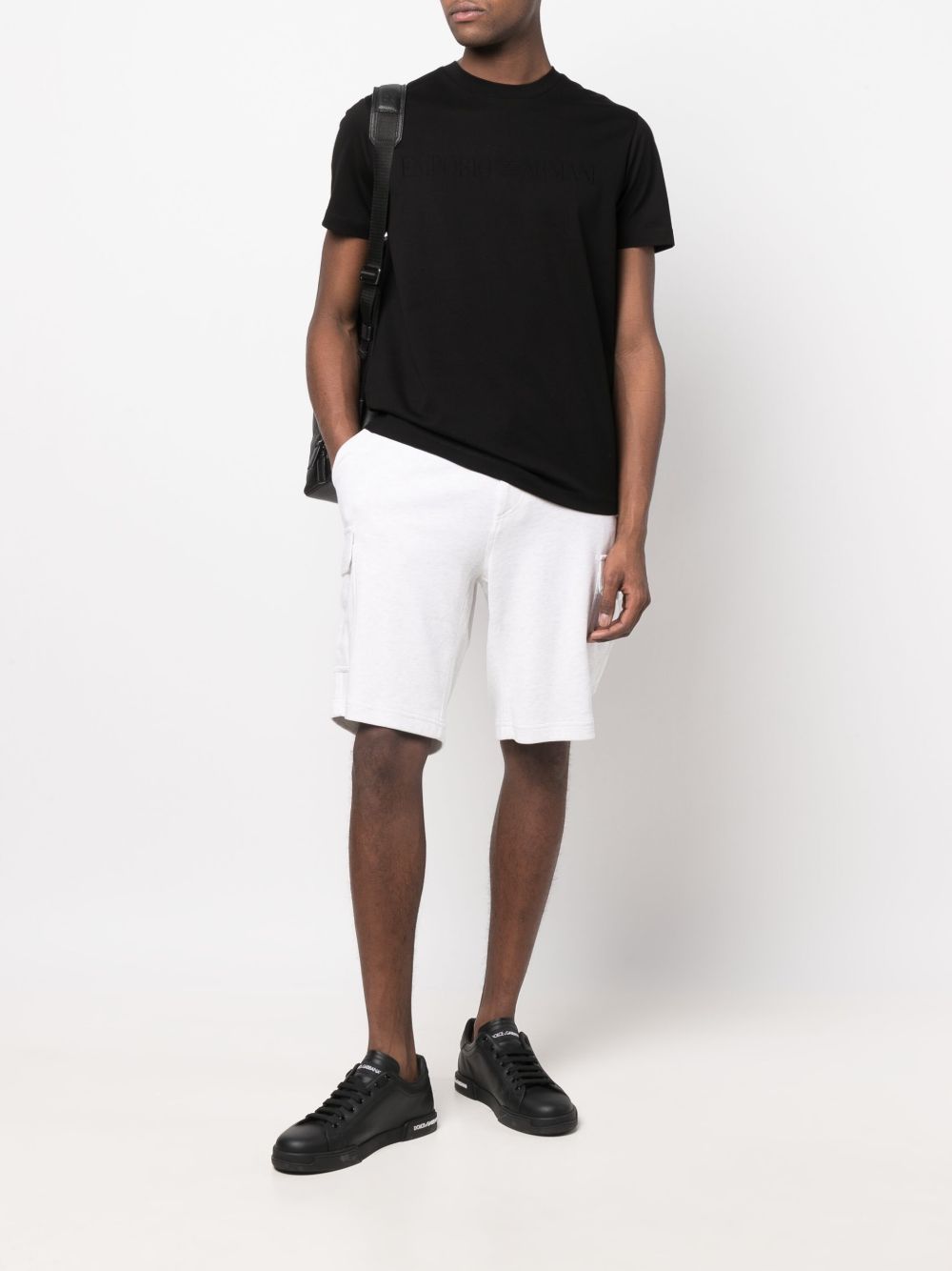 Emporio Armani T-Shirts And Polos Nero Cotton