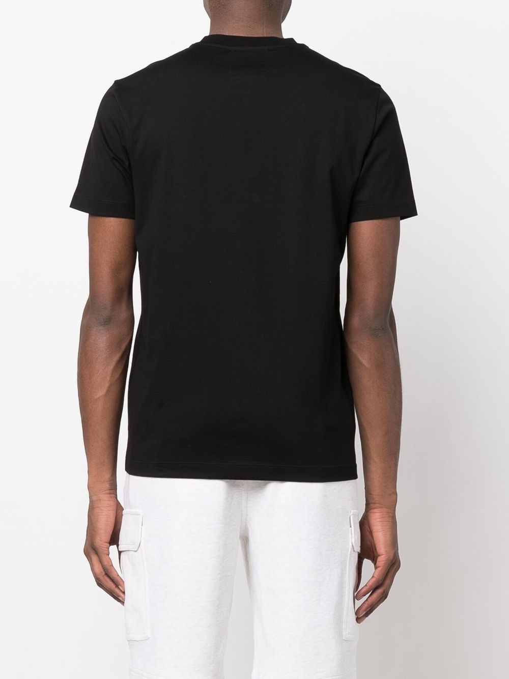 Emporio Armani T-Shirts And Polos Nero Cotton