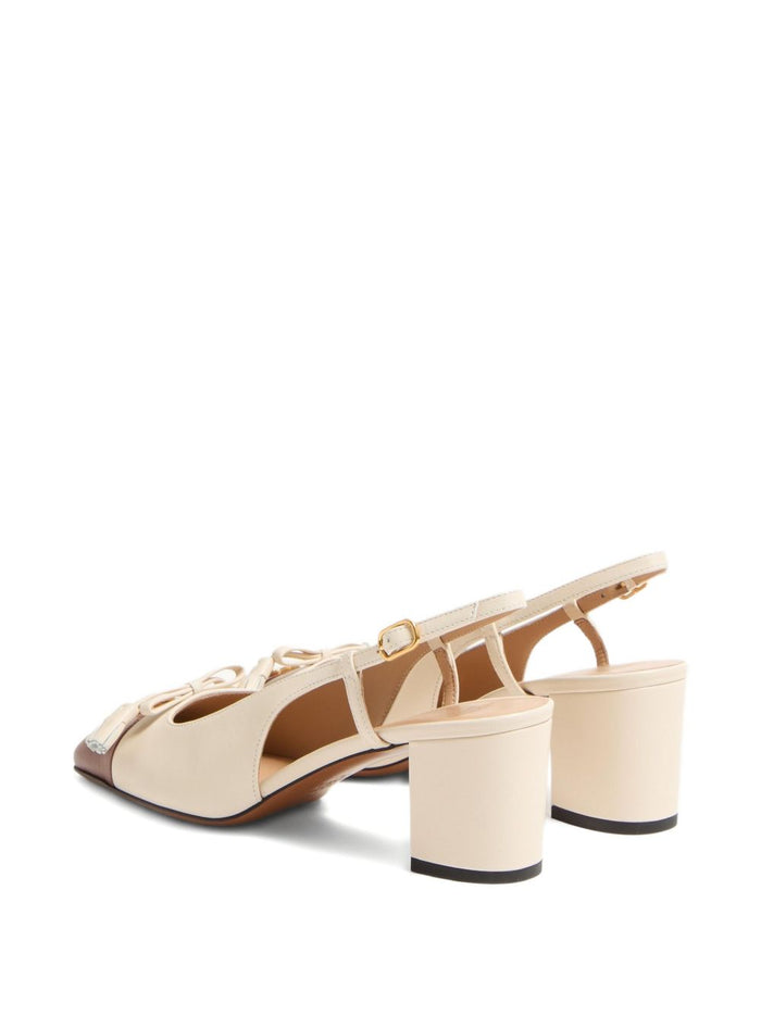 Valentino Garavani With Heel White Calf Leather