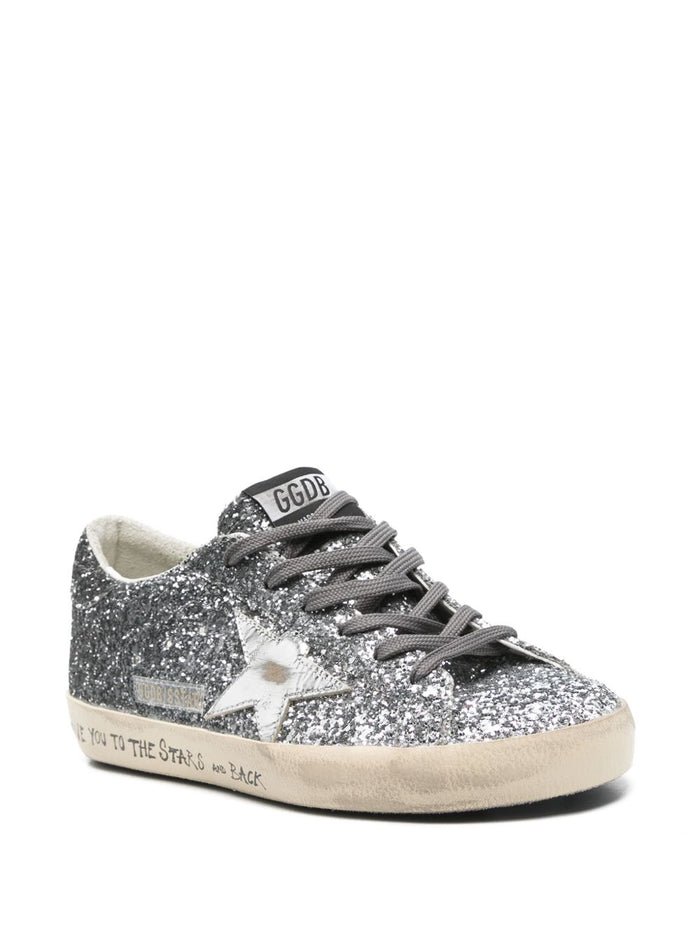 Golden Goose Sneakers Silver