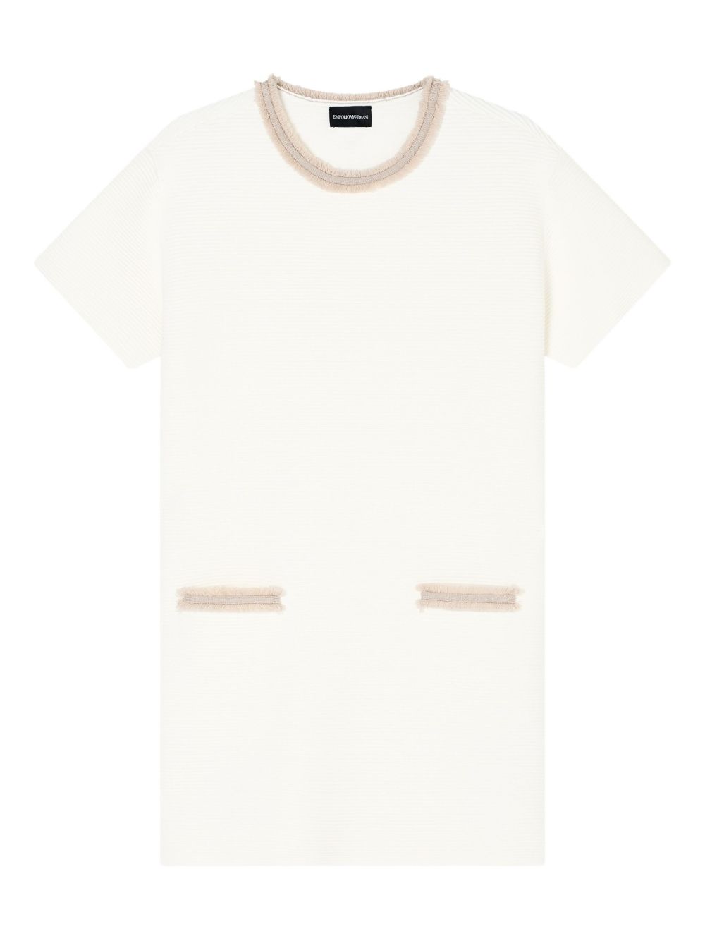 Emporio Armani Dresses Bianco Elastane