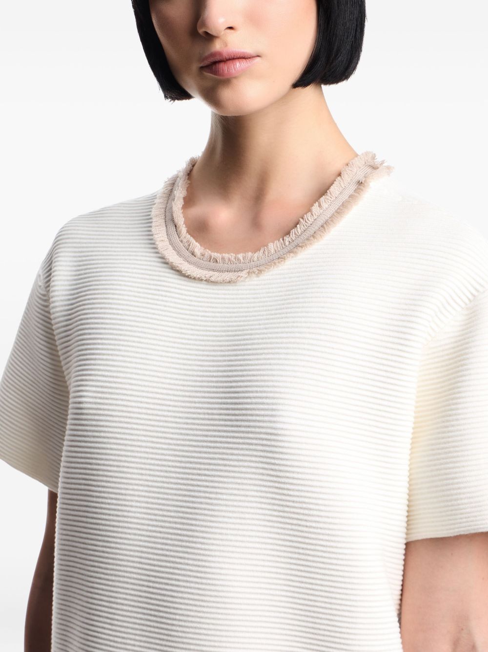 Emporio Armani Dresses Bianco Elastane