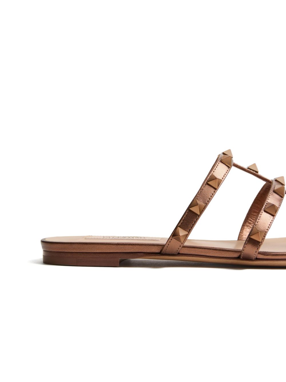 Valentino Garavani Sandals Brown Calf Leather