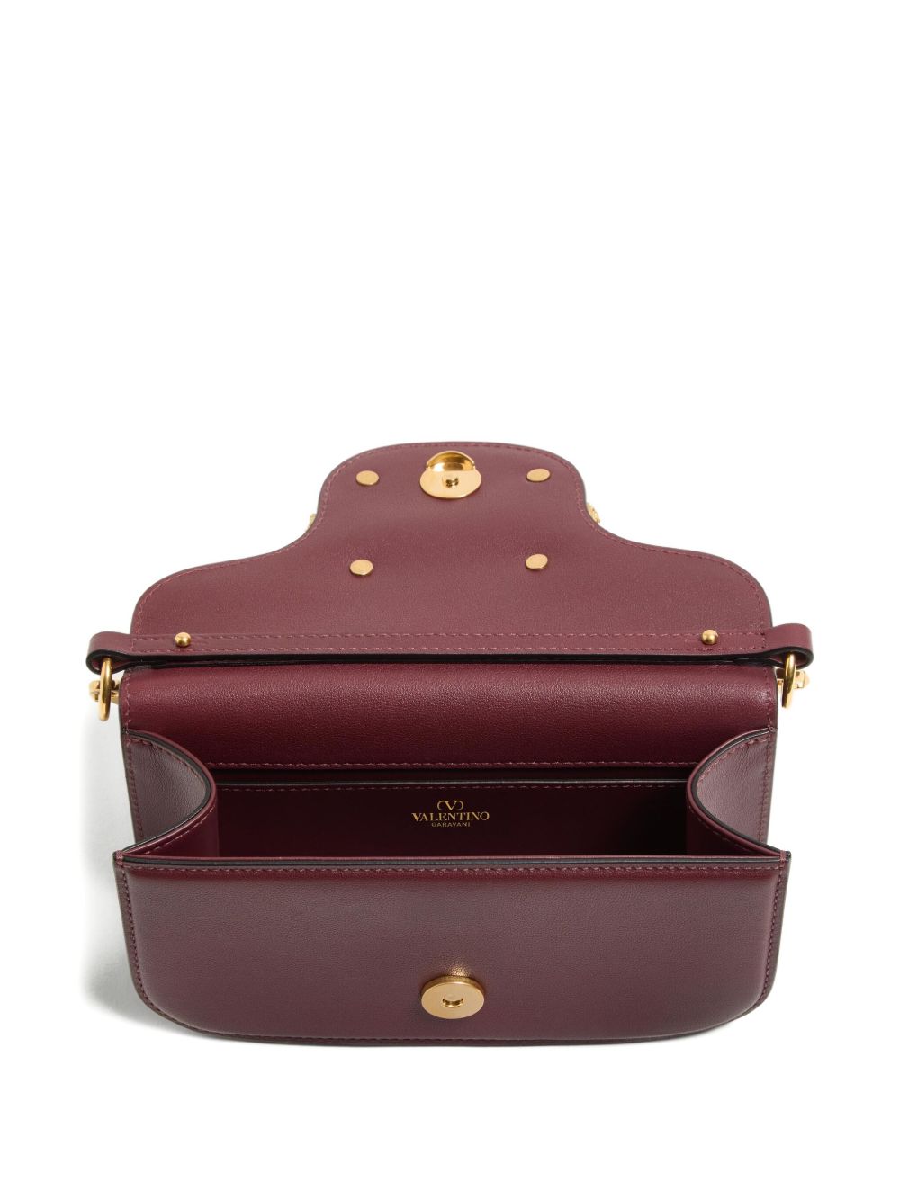 Valentino Garavani Bags Bordeaux Calf Leather