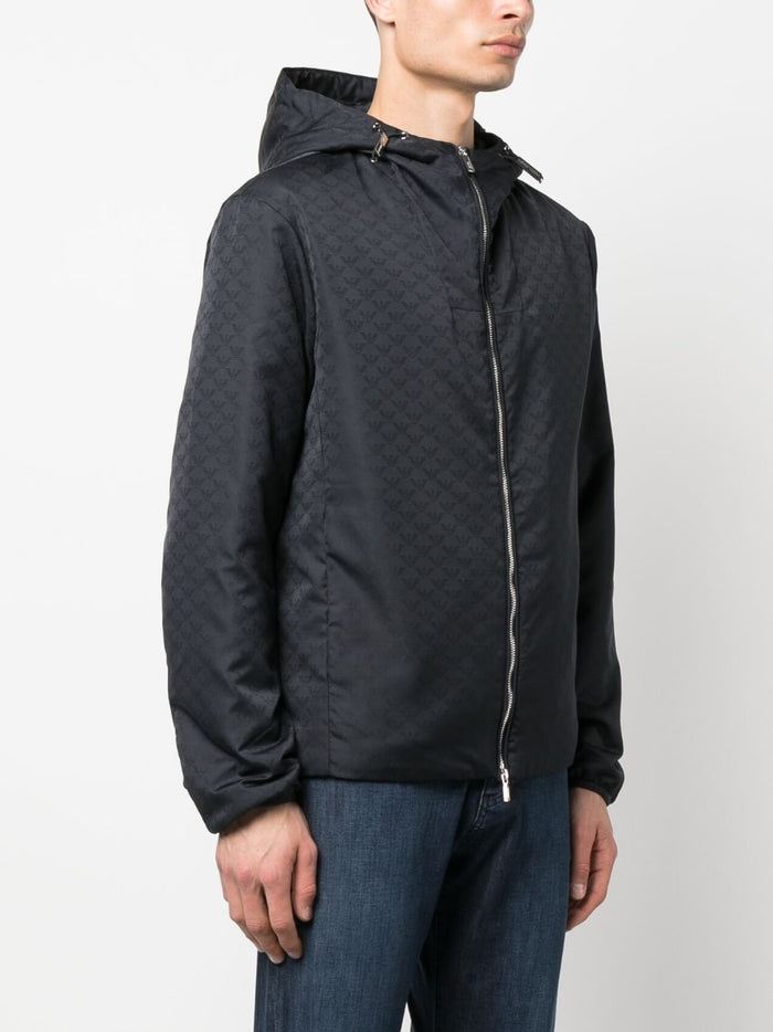 Emporio Armani Coats Blue Polyester
