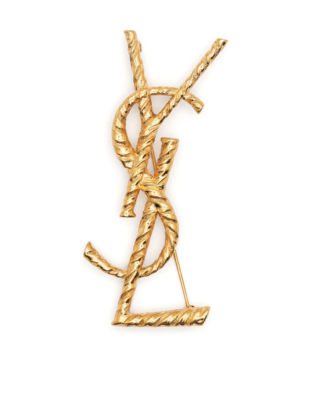 Saint Laurent Bijoux Golden Brass