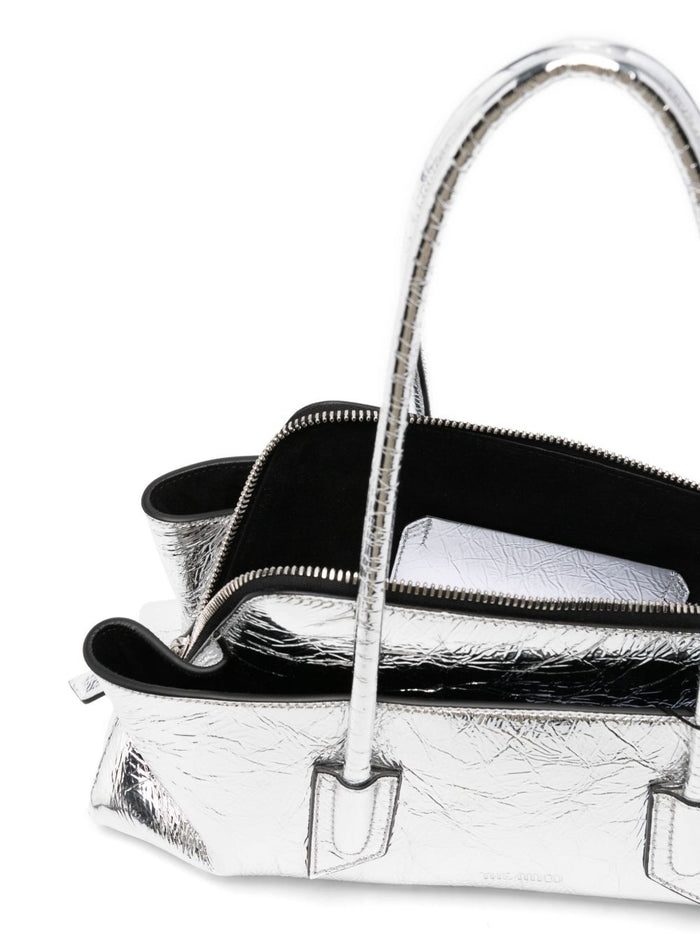The Attico Bags Silver Calf Leather