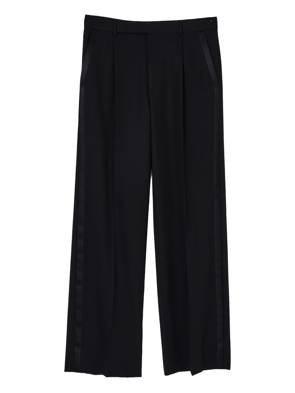 Emporio Armani Exclusive Trousers Nero Virgin Wool