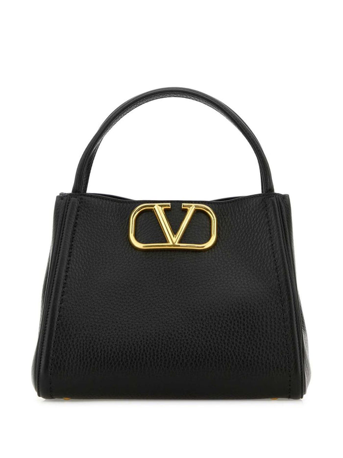 Valentino Garavani Bags Black Leather 100 %