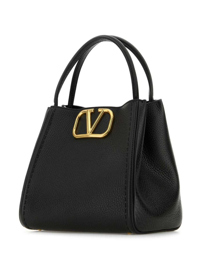 Valentino Garavani Bags Black Leather 100 %