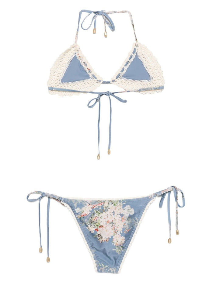 Zimmermann Sea Clothing Clear Blue Polyamide Elastane