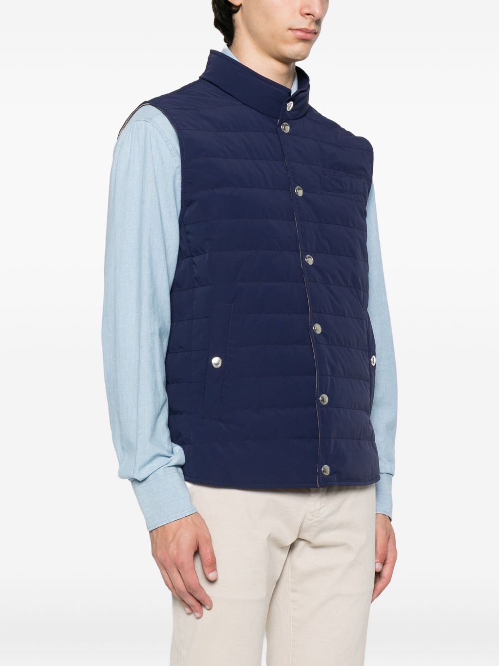 Brunello Cucinelli Jackets Blu Outer: Polyamide