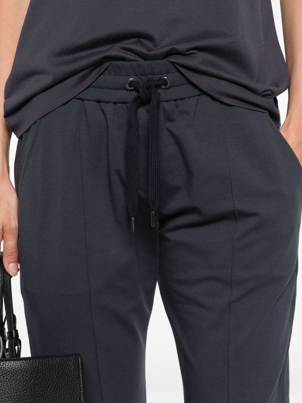 Brunello Cucinelli Trousers Blu Eco Brass