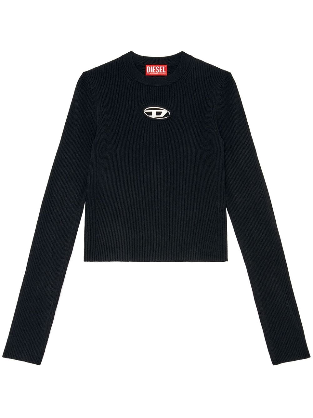 Diesel Sweaters Black Viscose