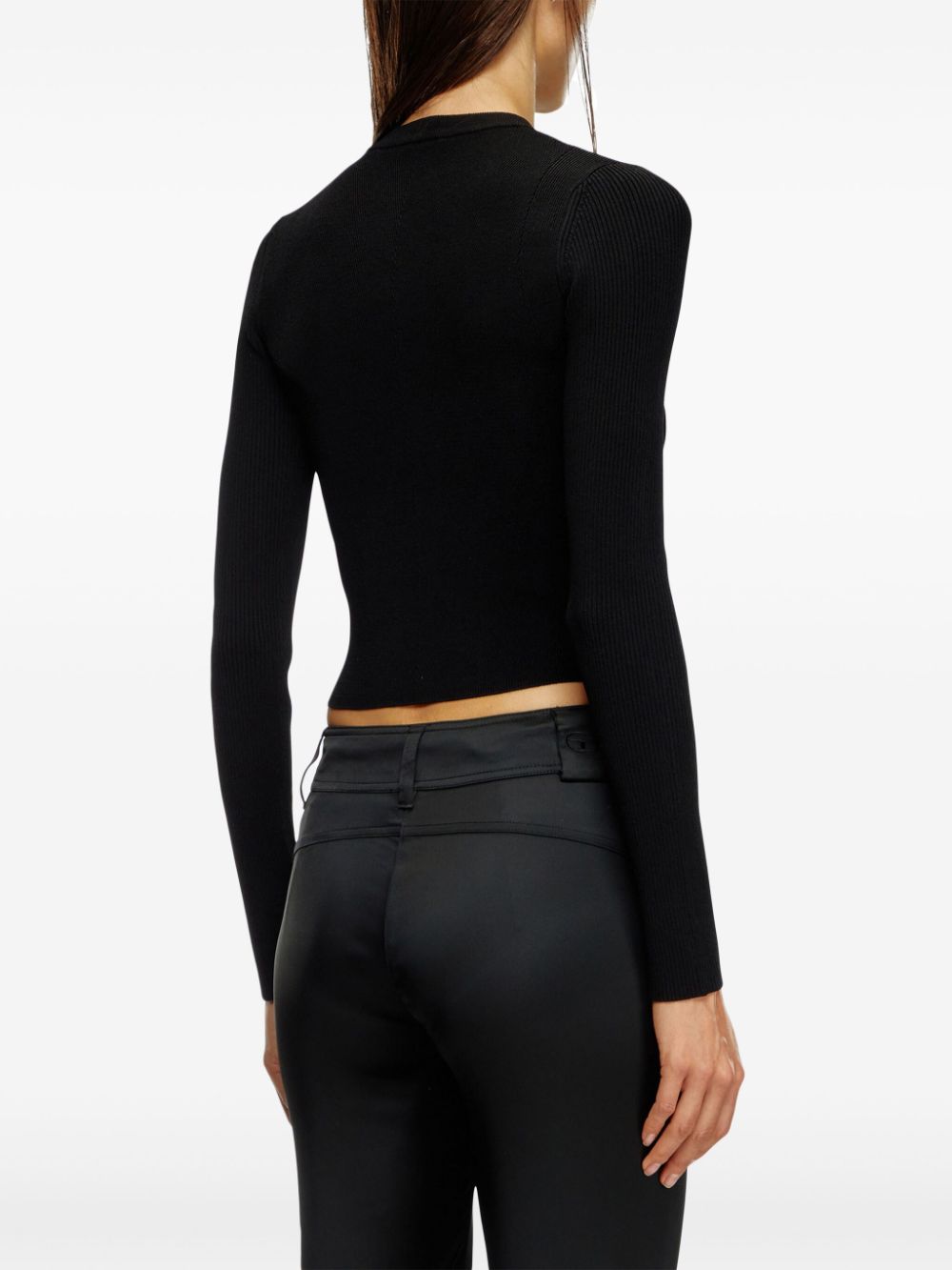 Diesel Sweaters Black Viscose