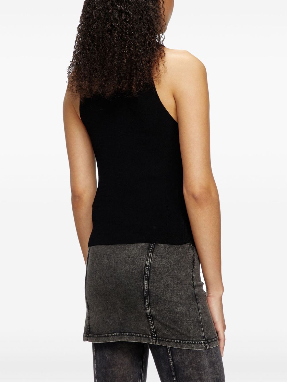 Diesel Top Black Viscose