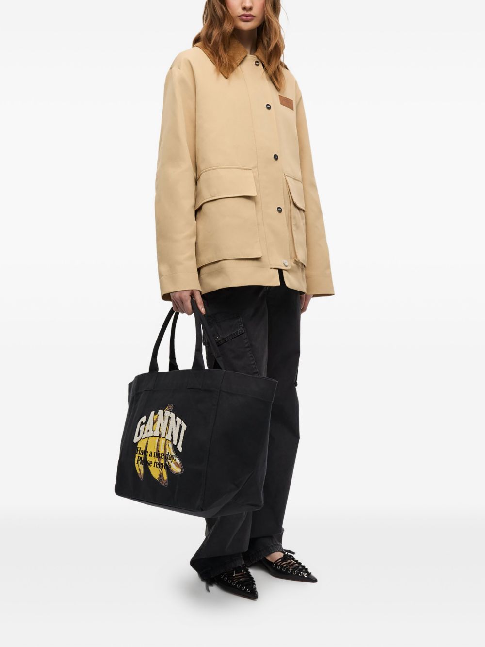 Ganni Bags Black