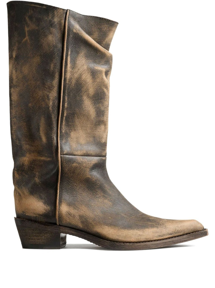 Khaite Boots Black Outer: Calf Leather