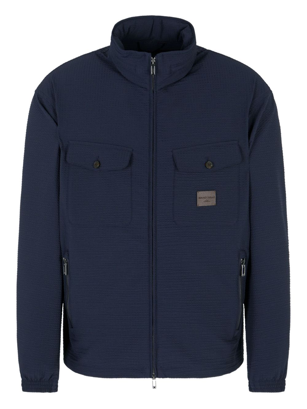 Emporio Armani Coats Blu Polyamide