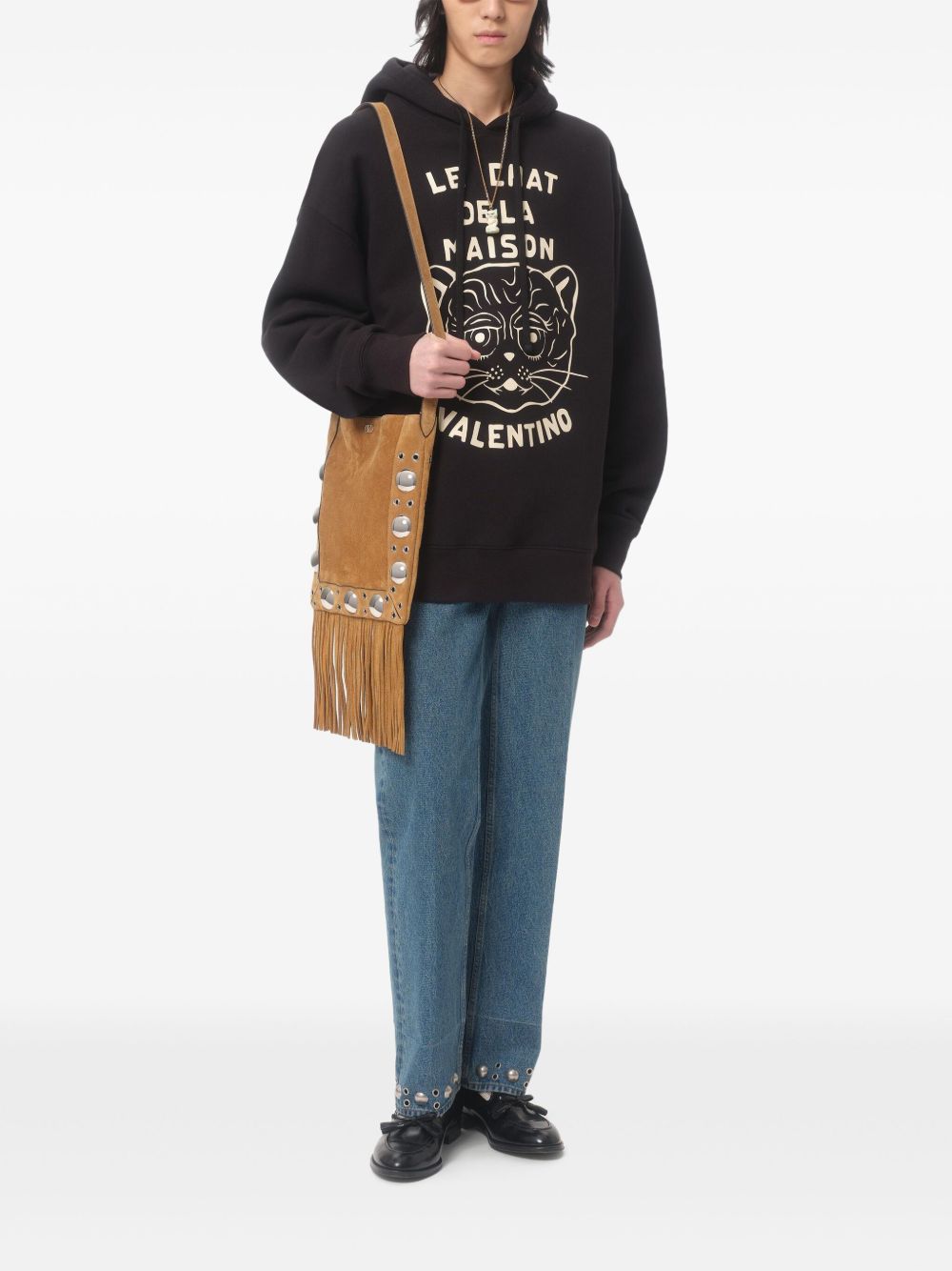 Valentino Sweaters Black Cotton