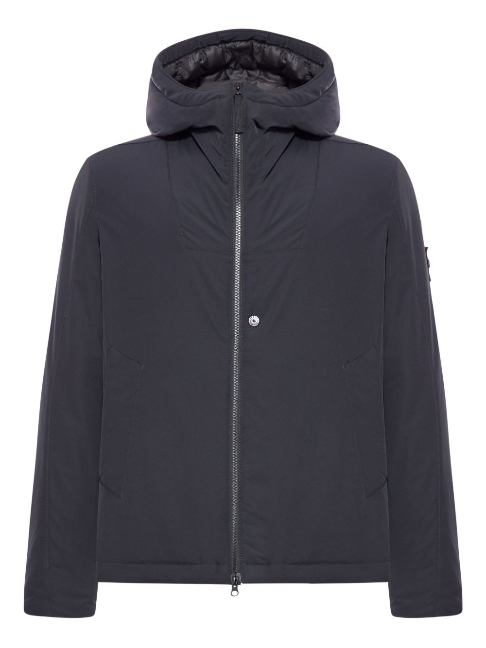 Stone Island Jackets Black Poliestere