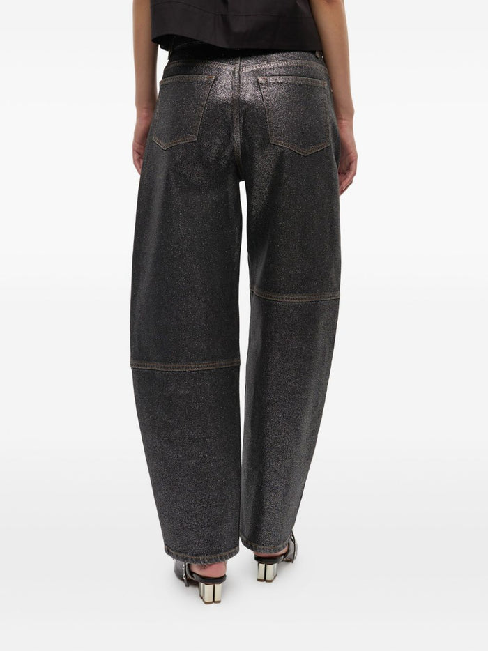 Ganni Jeans Black