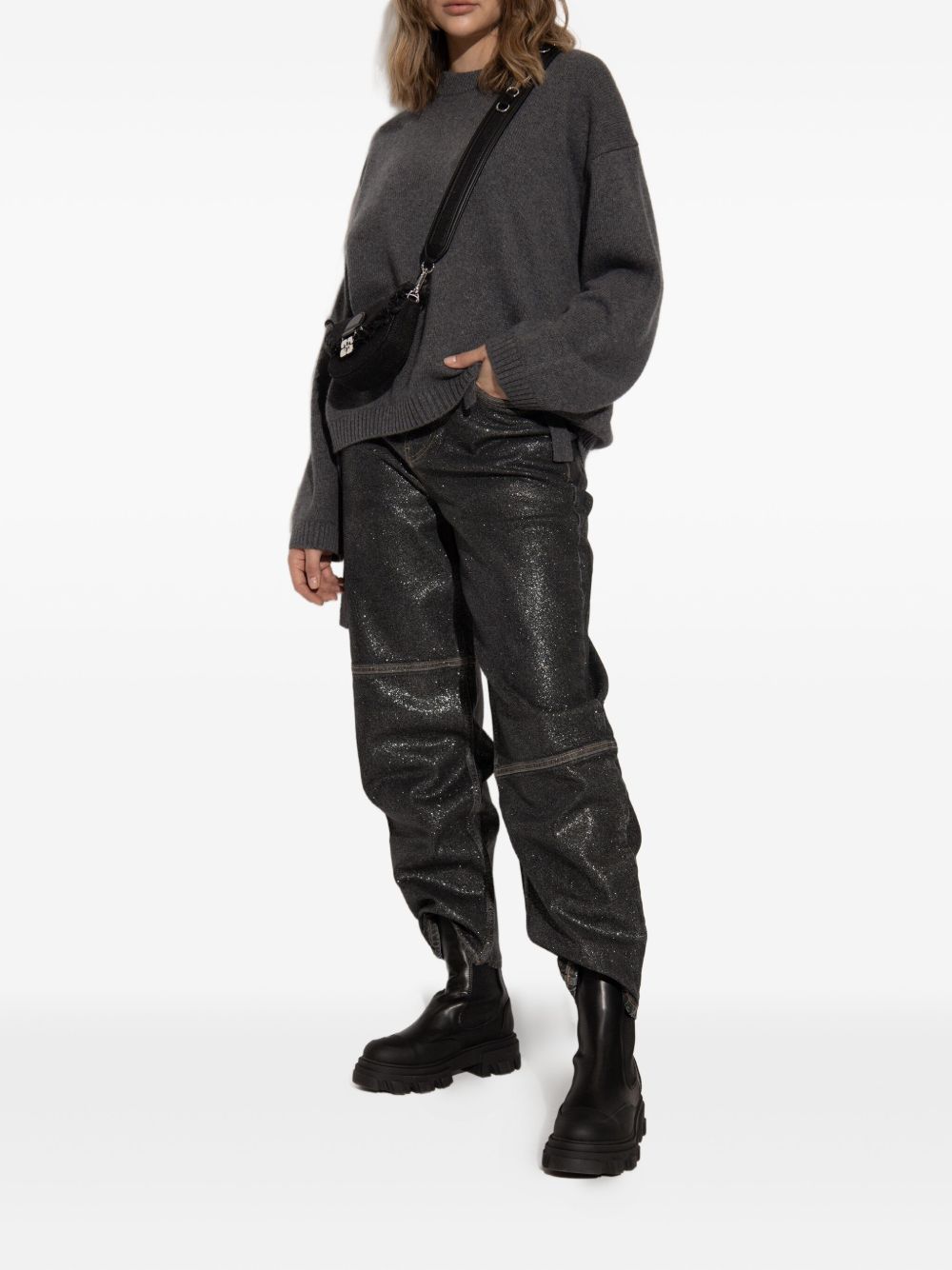 Ganni Boots Black