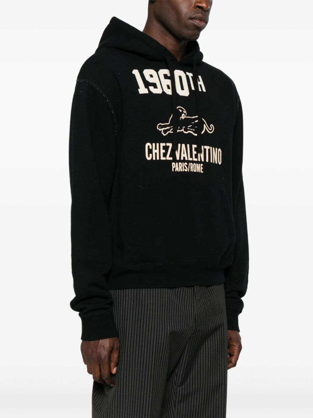 Valentino Sweaters Black Cotton