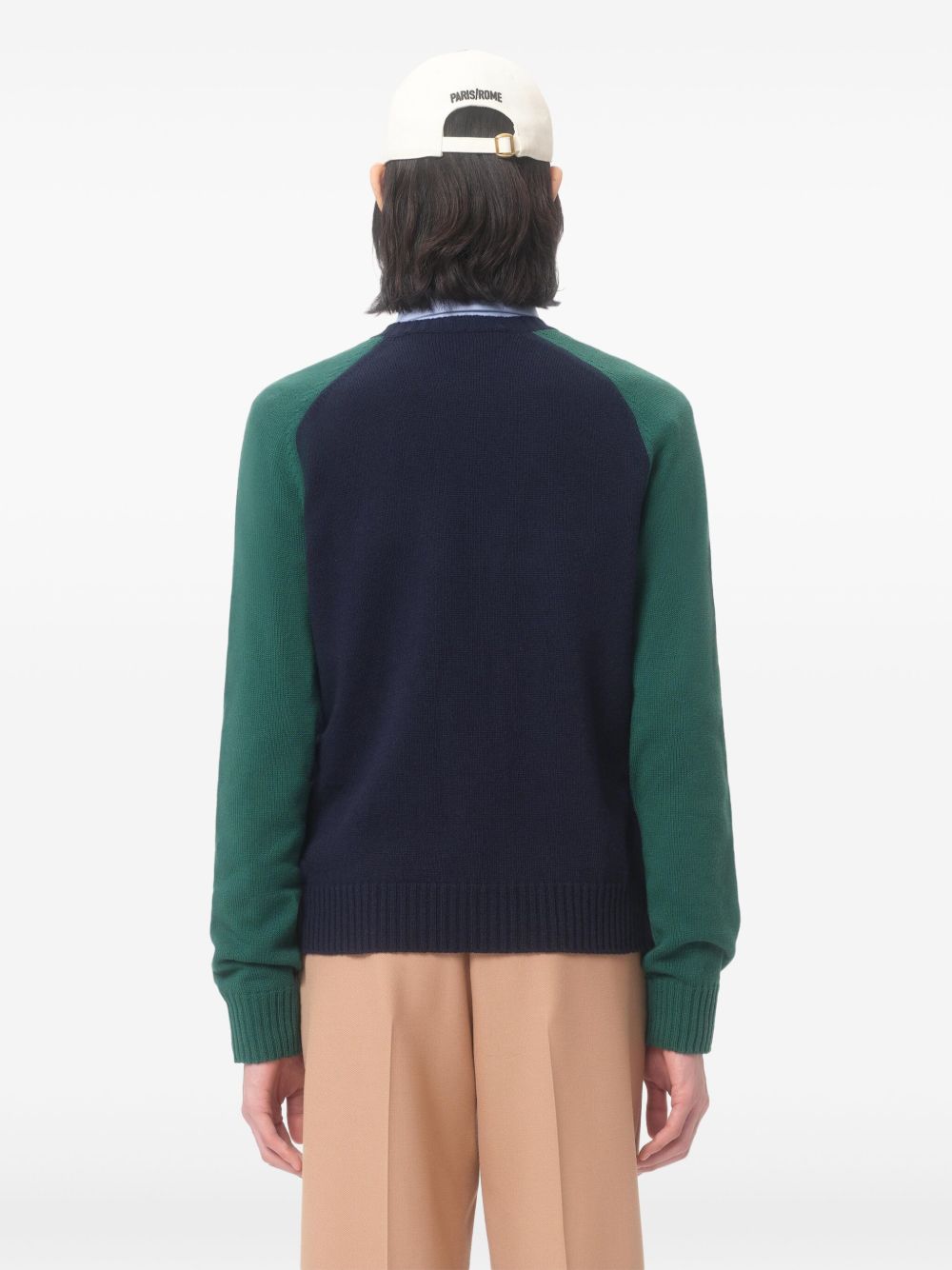 Valentino Sweaters Blue Wool